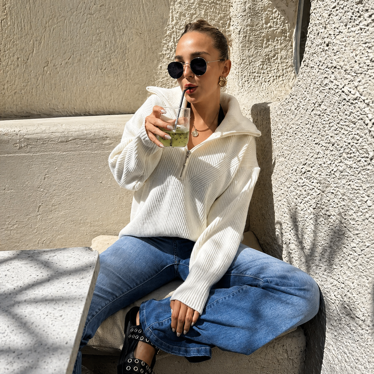 SUÉTER TÉRMICO PREMIUM HALF ZIP